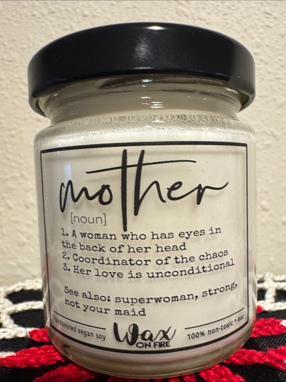 Wax On Fire Soy Candle